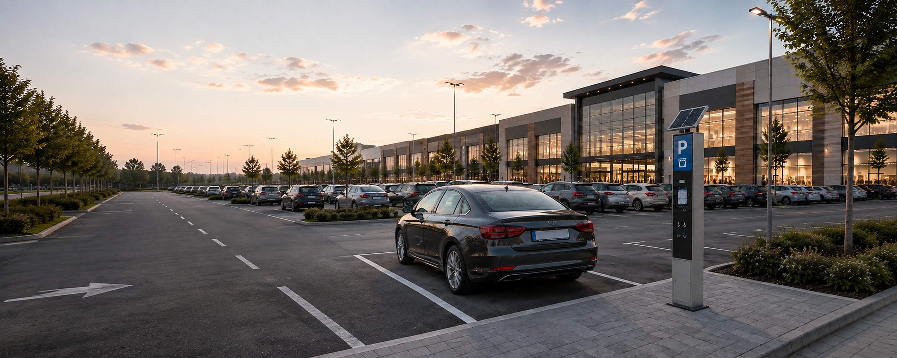 QRpark – Obchodné centrá